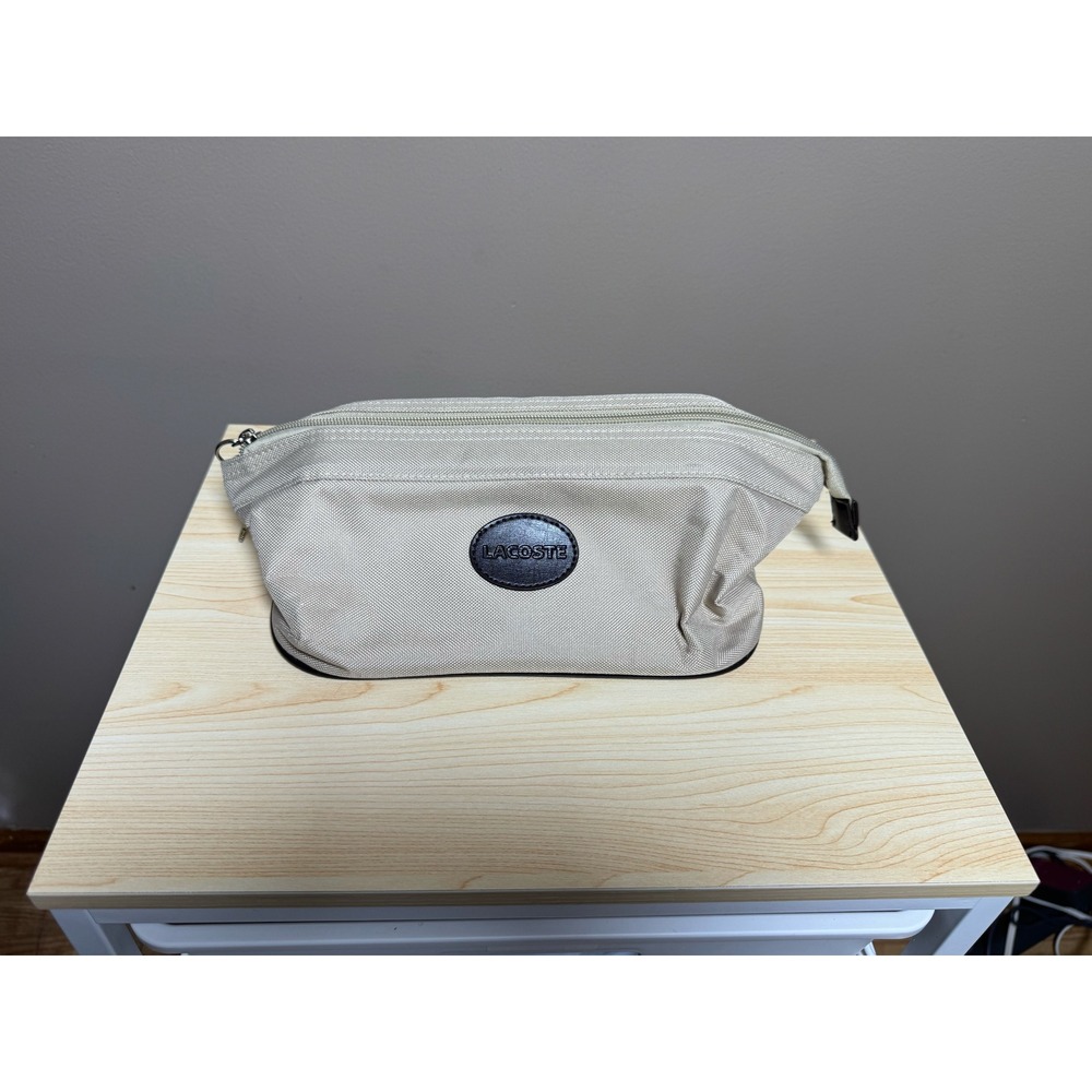 EUC Lacoste Toiletry/Travel/Cosmetic Bag